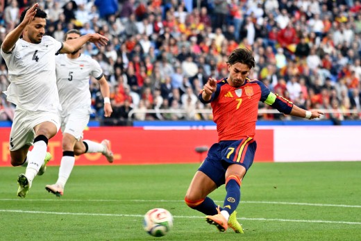 España no pasa del empate frente a Irak