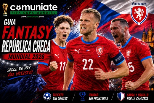Guía Fantasy de la plantilla, alineación tipo y recomendables de República Checa para el Mundial 2026. Guía Fantasy de la plantilla, alineación tipo y recomendables de República Checa para el Mundial 2026.