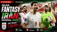 Guía Fantasy de la plantilla, alineación tipo y recomendables de Irán para el Mundial 2026.