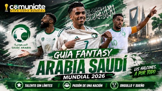 Guía Fantasy de la plantilla, alineación tipo y recomendables de Arabia Saudí para el Mundial 2026. Guía Fantasy de la plantilla, alineación tipo y recomendables de Arabia Saudí para el Mundial 2026.