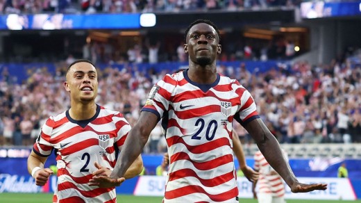 Estados Unidos golpea primero con una goleada contundente ante Paraguay