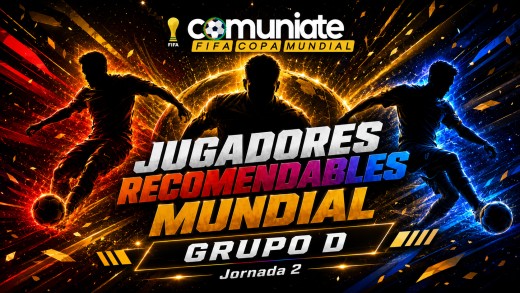 Jugadores recomendables para la Jornada 2 del Grupo D Jugadores recomendables para la Jornada 2 del Grupo D
