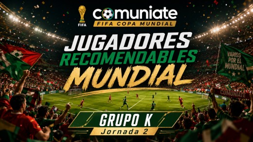 Jugadores recomendables para la jornada 2 del grupo K Jugadores recomendables para la jornada 2 del grupo K