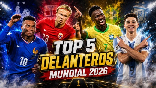Top 5 delanteros para el Mundial 2026 Top 5 delanteros para el Mundial 2026