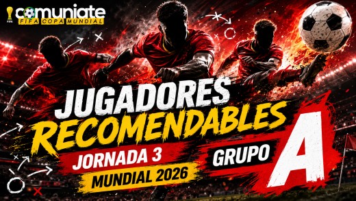 Jugadores recomendables del grupo A Jugadores recomendables del grupo A