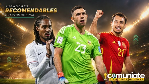 Futbolistas recomendables para los cuartos de final