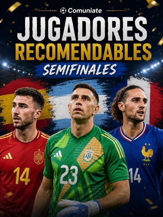 Jugadores recomenables para semifinales