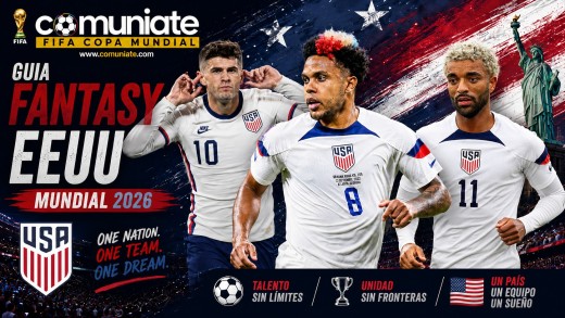 Guía Fantasy de la plantilla, alineación tipo y recomendables de Estados Unidos para el Mundial 2026. Guía Fantasy de la plantilla, alineación tipo y recomendables de Estados Unidos para el Mundial 2026.