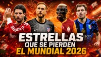 Cracks que no estarán en el Mundial de 2026