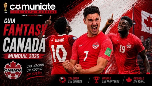 Guía Fantasy de la plantilla, alineación tipo y recomendables de Canadá para el Mundial 2026. Guía Fantasy de la plantilla, alineación tipo y recomendables de Canadá para el Mundial 2026.
